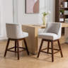 Red Barrel Studio® Counter Height Swivel Barstools, 26'' H Seat Height — free download